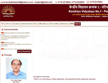Tablet Screenshot of kv1patiala.org